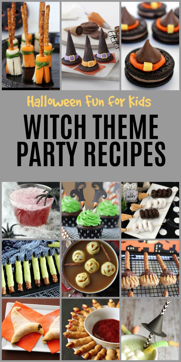 Halloween Fun for Kids with Witch Theme Party Recipes