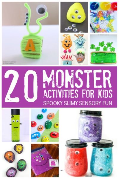 20 Monster Activities for Kids