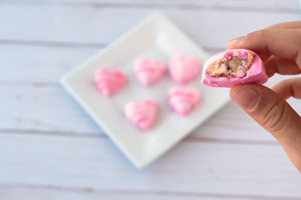 How to make Heart Shaped Cake Balls for Valentines' Day Candy Treat