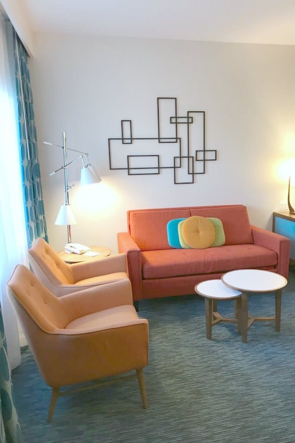 Cabana Bay Beach Resort Family Suite Living Room The