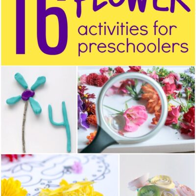 Flower Activities for Preschoolers
