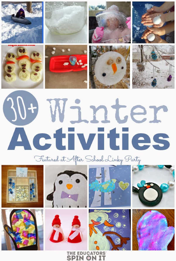 30+ Winter Activities for School Ages