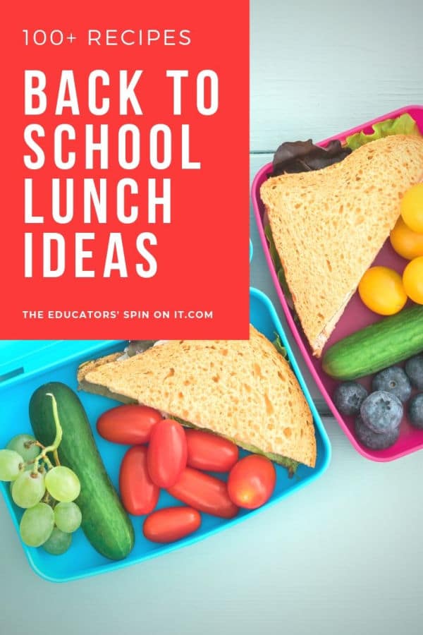 100+ Lunch Box Ideas for Back to School