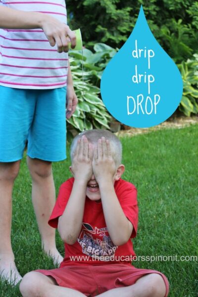 Drip drip drop outdoor water game