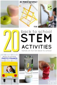 Back to School STEM Activities - The Educators' Spin On It