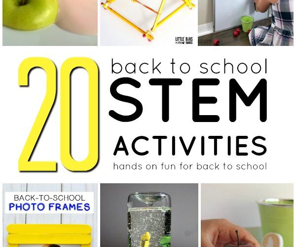 back to school themed stem activities for kids