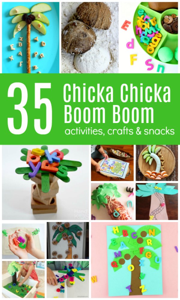 Chicka chicka Boom Boom activities for kids