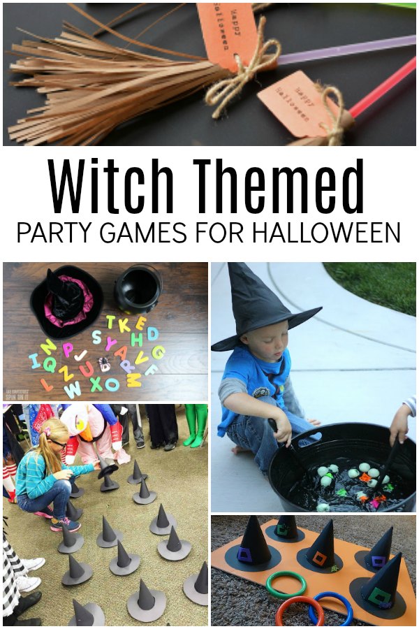 Witch Themes Halloween Party Games for Kids