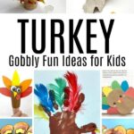 Gobbly Fun Turkey Crafts for Kids
