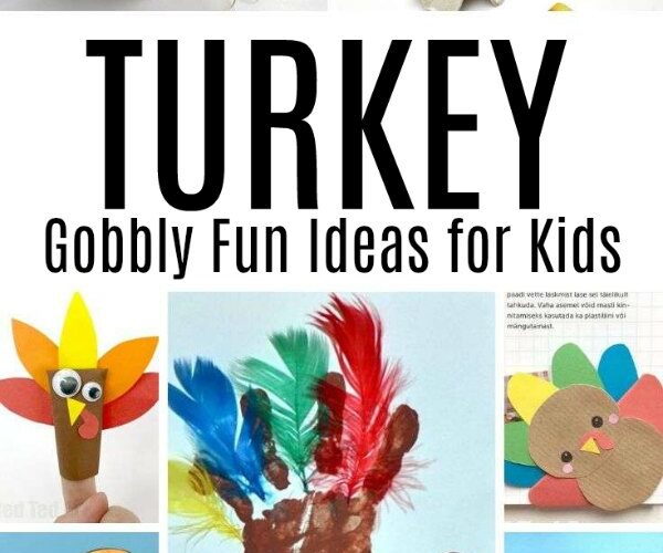 Gobbly Fun Turkey Crafts for Kids