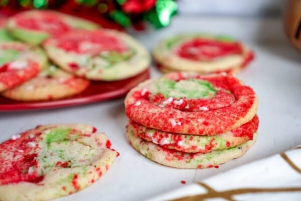 Christmas Roll Sugar Cookies - The Educators' Spin On It