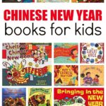 Book covers featuring books about the Chinese New year for ids