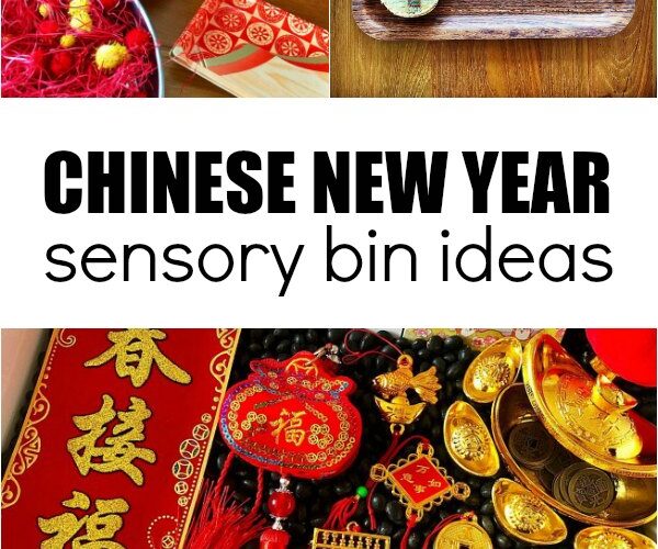 Collection of Chinese New Year Sensory Bin Ideas