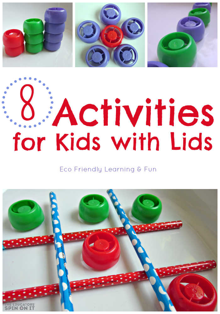 8 Activities for Kids with Lids! 