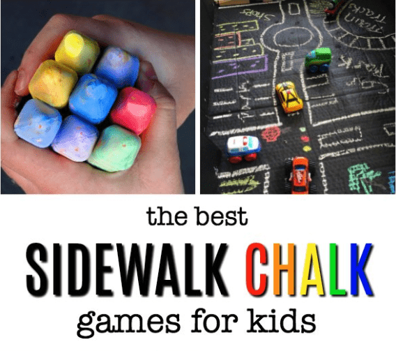 Play and Learn with the BEST Sidewalk Chalk Activities for Kids