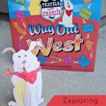 Way Out West Book with Dog Character sharing about the state of Arizona