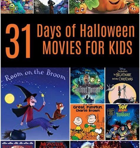 31 Days of Halloween Movies for Kids