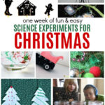 7 fun and easy science experiments for christmas for kids