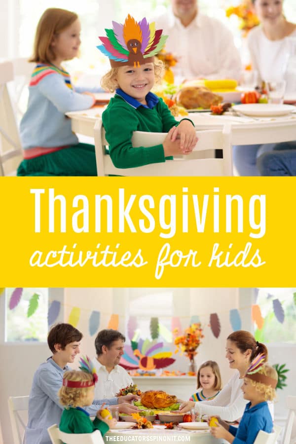 Thanksgiving Ideas For Elementary Students