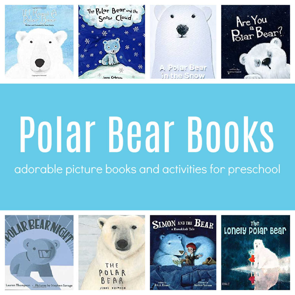 polar bear books and activities for preschoolers