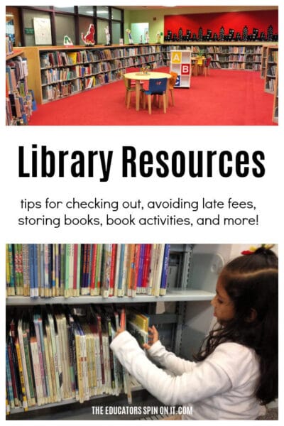 Tips for Using the Library with Kids - The Educators' Spin On It