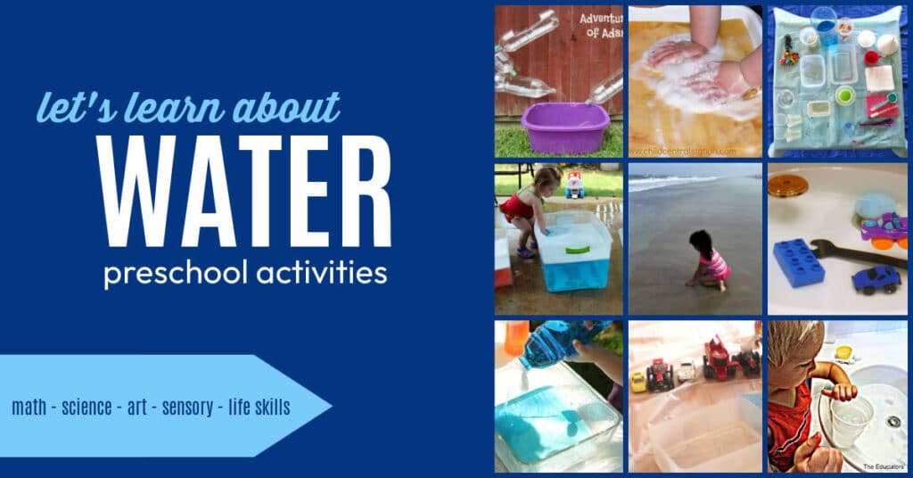 water themed activities for preschool