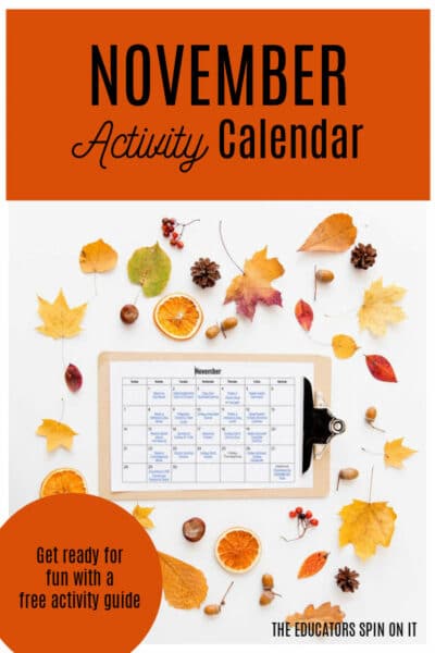 November Activity Calendar Guide