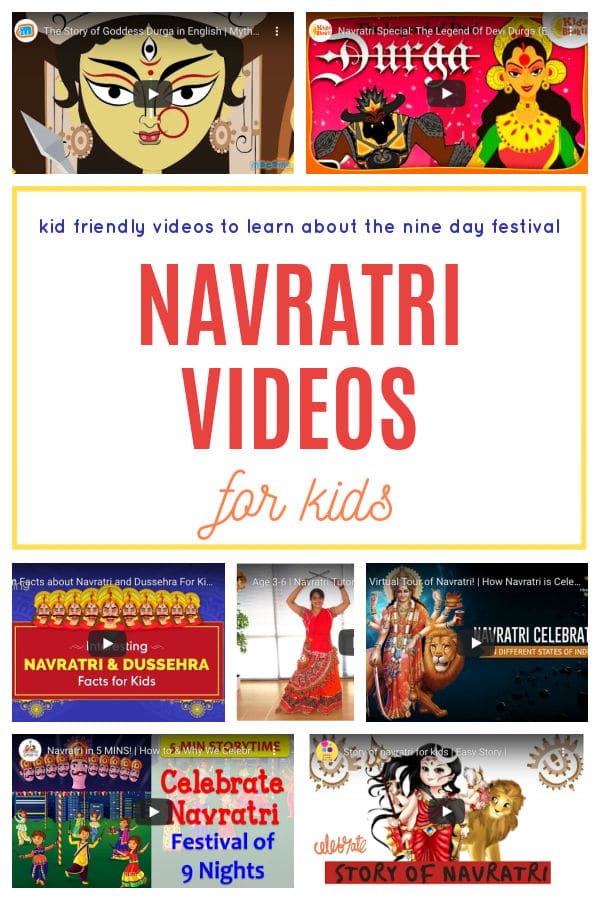 Navratri Videos for Kids to learn about the nine day festival. 