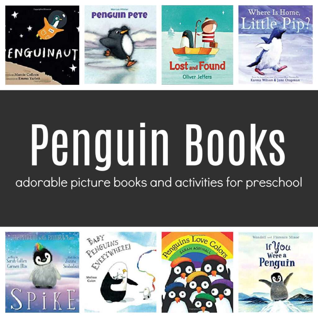 Penguin books and activities for kids