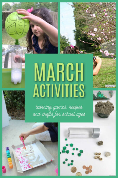 March Activities for School Ages