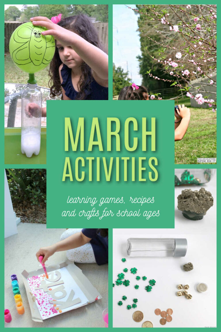 March Activities for Kids After School