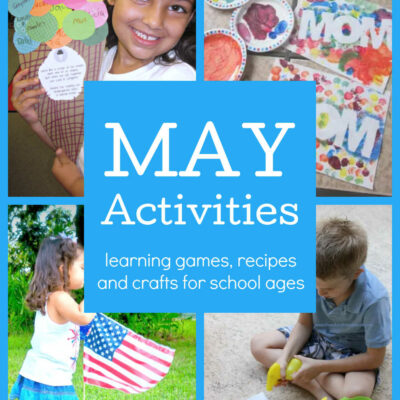 May Activities for Kids After School {Free Activity Calendar}
