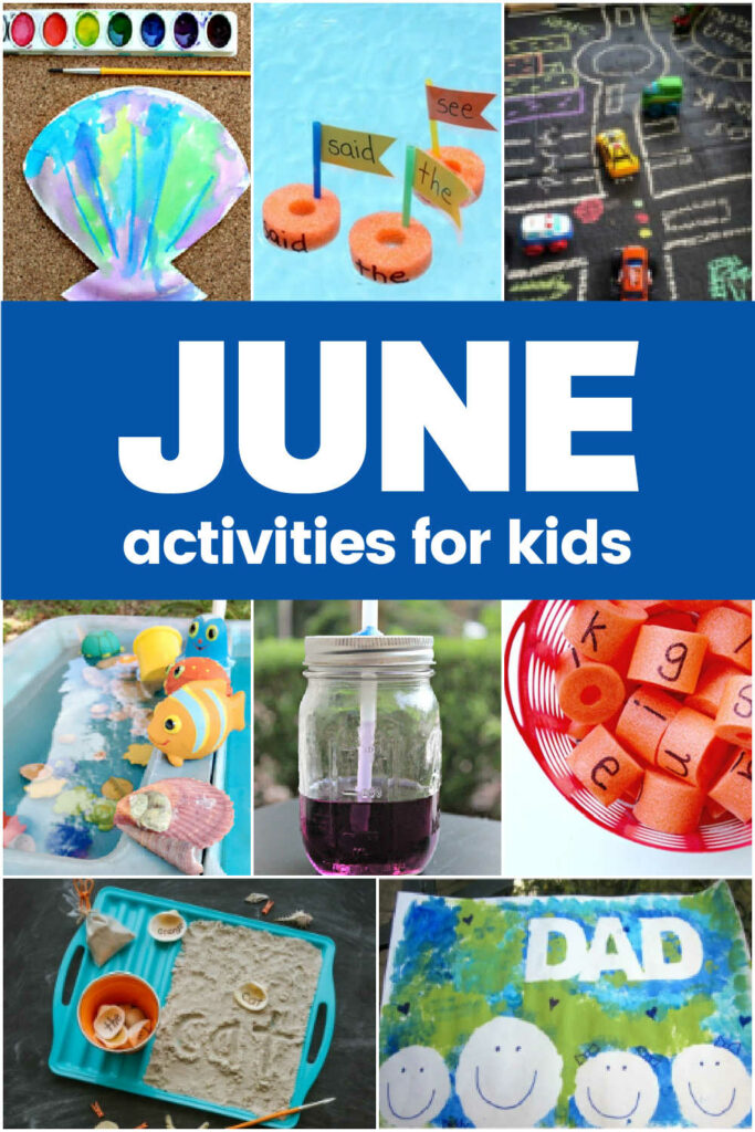 June Activities Kids. A month long guide packed full of fun summer activities for your child