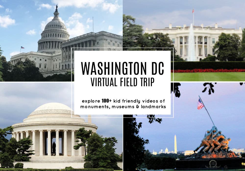 Let's go to our nation's capital on this Washington, D.C. Virtual Field Trip for Kids! Get prepared to fully immerse yourself in U.S. History as you explore Washington, D.C.