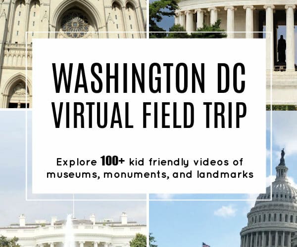 Let's go to our nation's capital on this Washington, D.C. Virtual Field Trip for Kids! Get prepared to fully immerse yourself in U.S. History as you explore Washington, D.C.