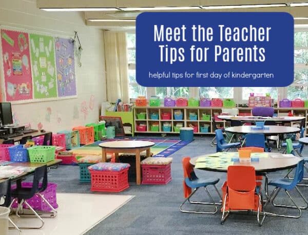 Meet the Teacher Tips for Parents