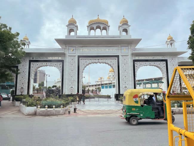 Gurudwara Bangla Saab in New Delhi, India