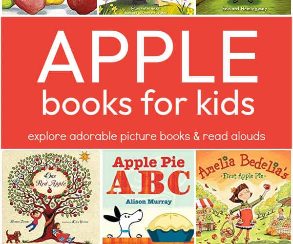 The best apple books for kindergarten and preschool