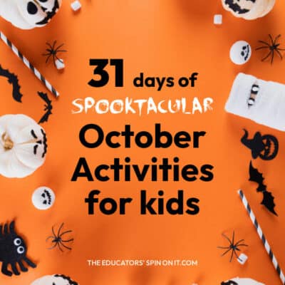 31 Days of Spooktacular October Activities for Kids