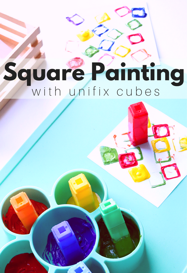 Square Painting with Unifix Cubes
