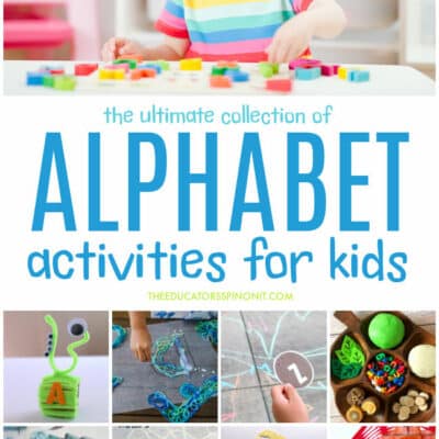 30+ Alphabet Activities for Preschoolers