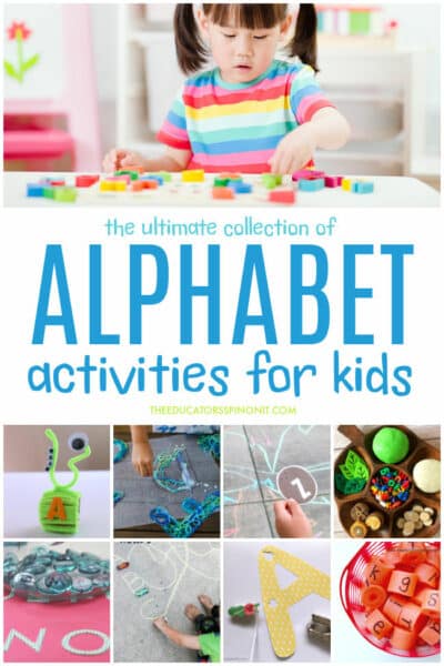 30+ Alphabet Activities for Preschoolers - The Educators' Spin On It