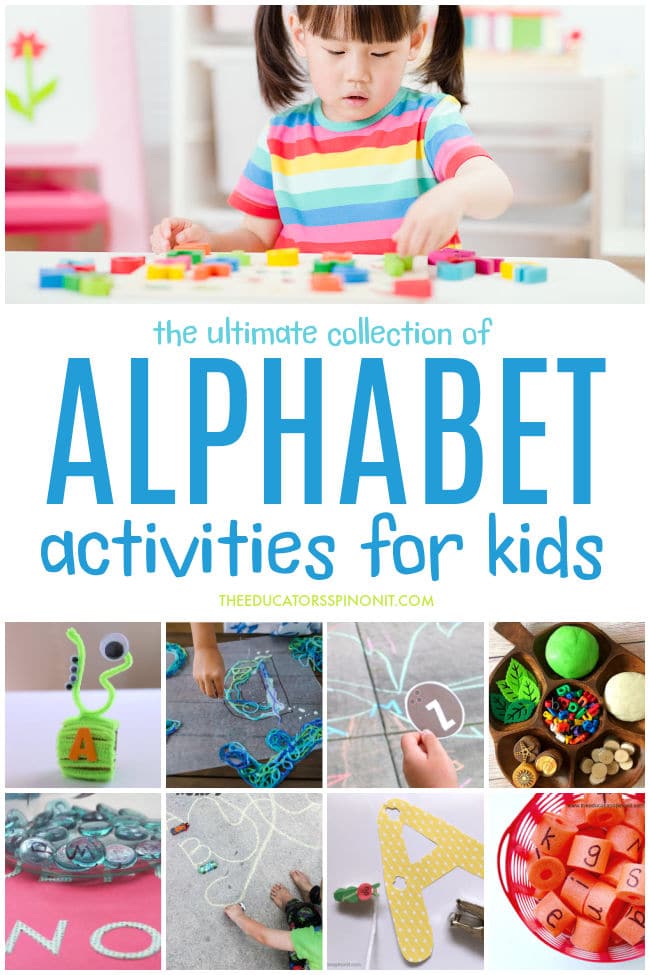 30+ Alphabet Activities for Kids