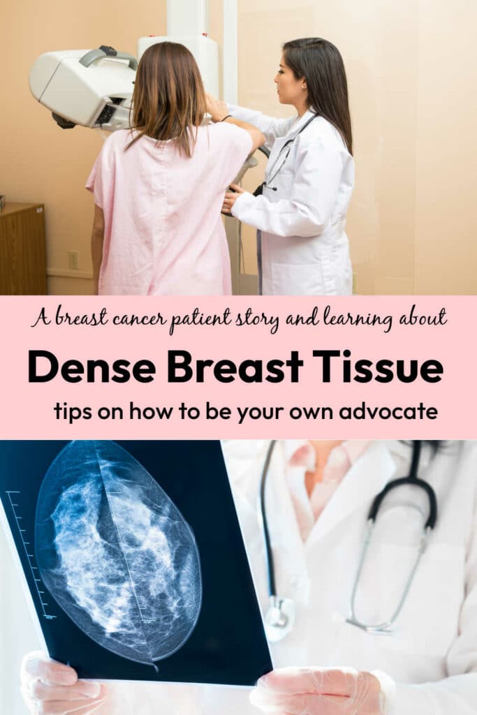 Breast cancer patient story about dense breast tissue