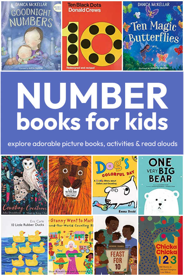 Number Books for Kindergarten and Preschool