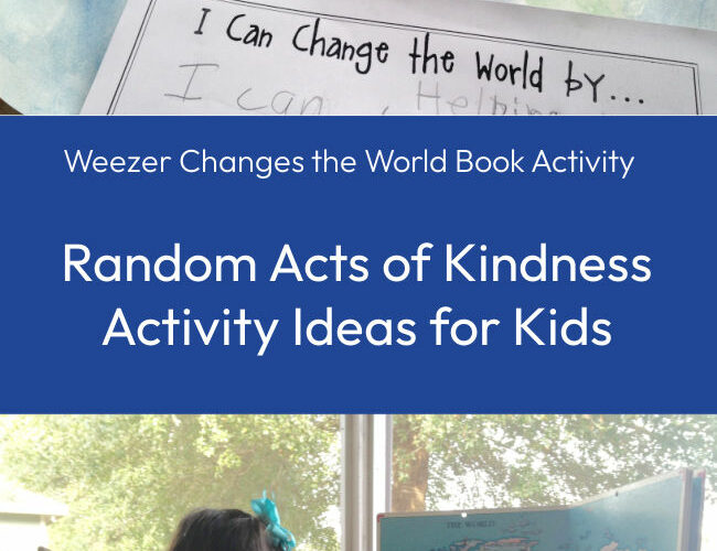 Weezer Changes the Word Book Activity by David McPhail