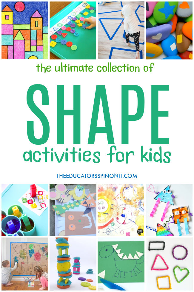 The ultimate collection of shape activities for preschoolers