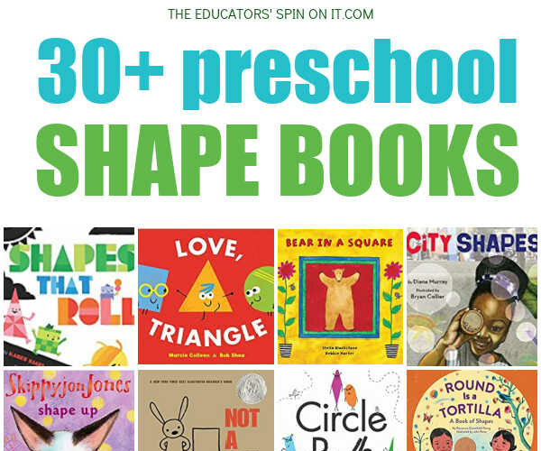 30+ Shape Books for Preschool and Kindergarten