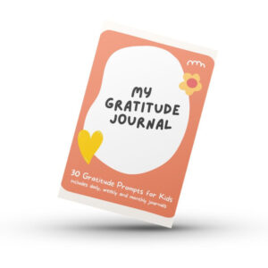 Gratitude Journal with 30 Gratitude Prompts for Kids
