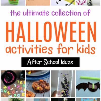 Halloween Activities for Kids for After School